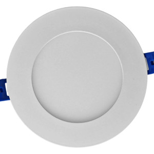 SDL - RECESSED DOWNLIGHT - 4" - ROUND - SLIM - 9W - 700 LM - 27/30/35/40/5000K - 120V - TRIAC/ELV DIMMING - WHITE