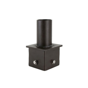 5" Square Pole Mount with 2-3/8" O.D. Tenon