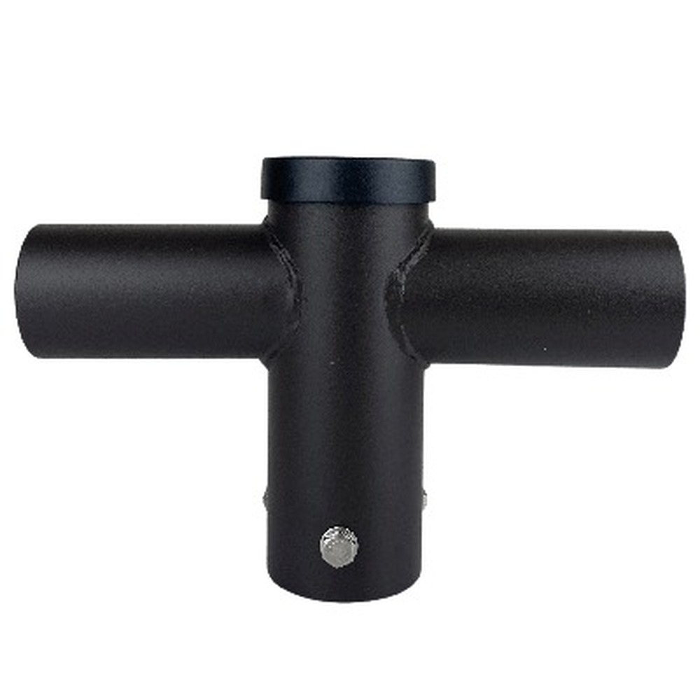 Twin Spoke Round Pole Mount - 180 Deg - 2-3/8" O.D. Tenon