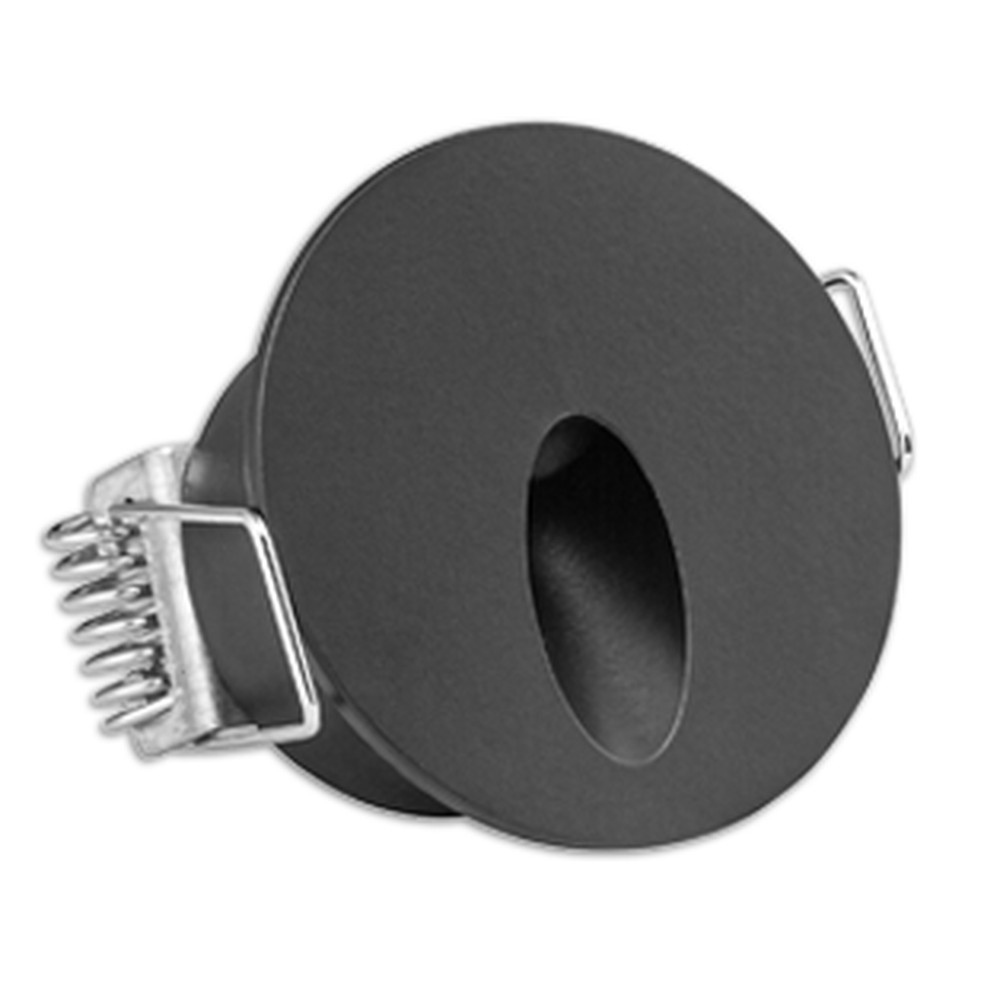 SL-44R - ROND - 2W - 12V - 30K - 180 LUMENS. 17/8 DIAMÈTRE X 2 HAUTEUR. TROU À PERCER 15/8. TRANSFORMATEUR