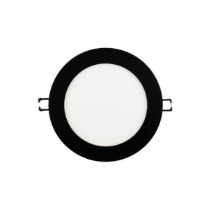 Slim Panel 6" - 5CCT Variable - 1100 Lumens - Round - Black - V4