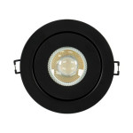 Swivel Gimbal 4" - 5CCT Variable - 750 Lumens - Round - Black - V4