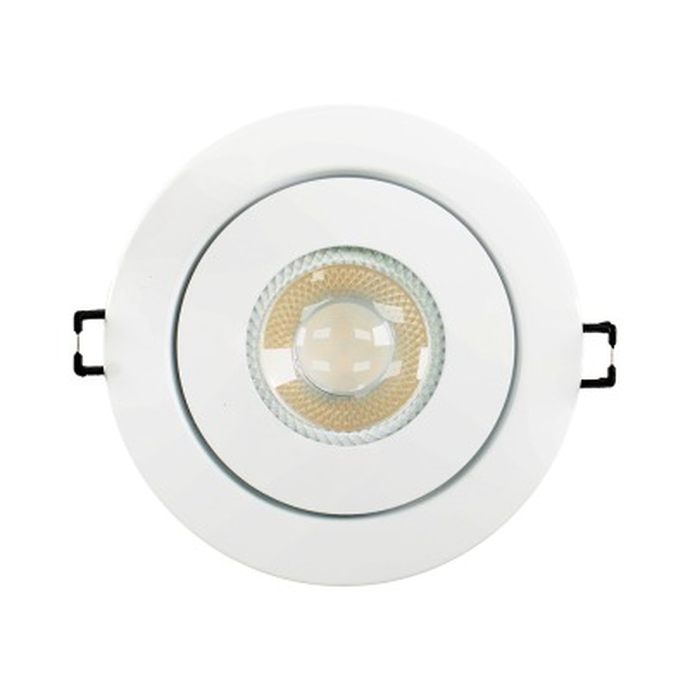 Swivel Gimbal 4" - 5CCT Variable - 750 Lumens - Round - White - V4
