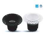 2" SLIM  LED TRIMLESS DOWNLIGHT 8WATTS - 600LUMENS - DIMMABLE - 5CCT SELECTABLE - BLACK