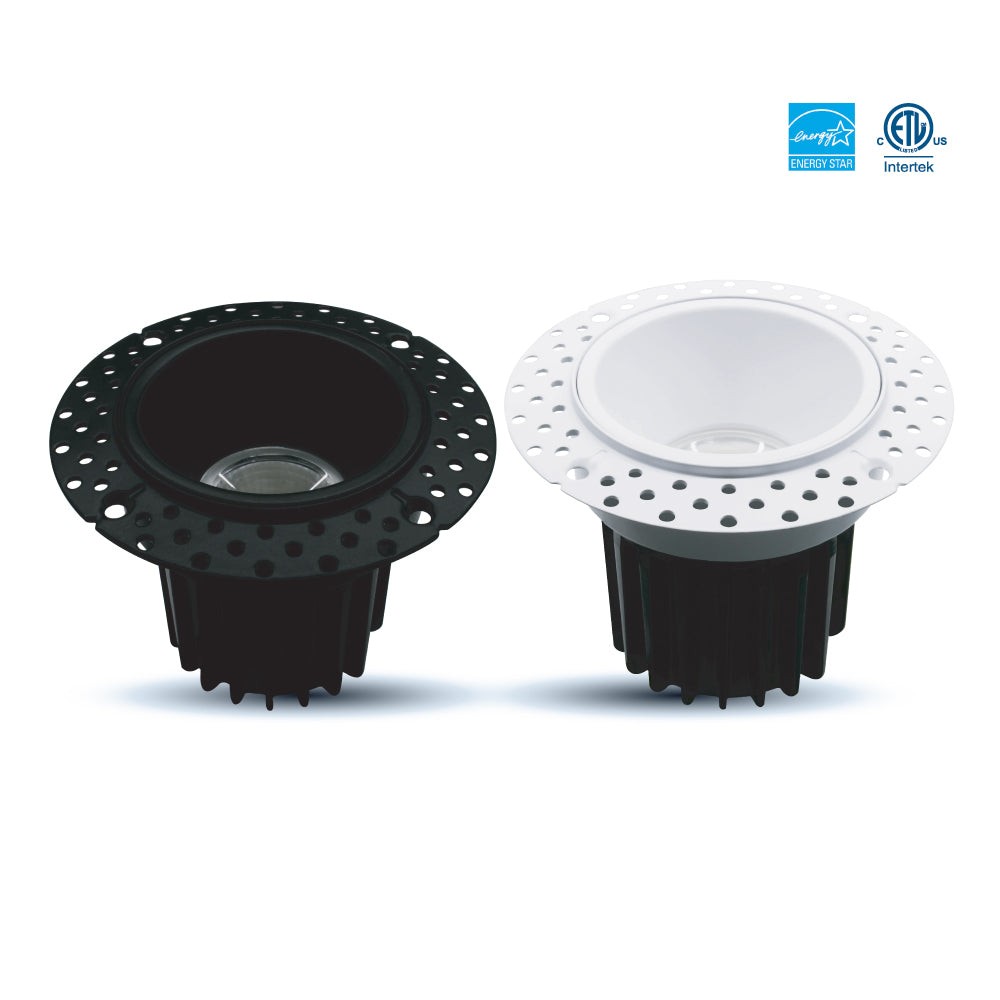 2" SLIM  LED TRIMLESS DOWNLIGHT 8WATTS - 600LMENS - DIMMABLE - 5CCT SELECTABLE - WHITE