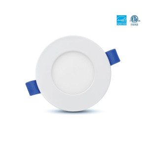 LUMINAIRE LED DISC MINCE 3 POUCES 5CCT 6W 550LM - GARNITURE BLANCHE - BOÎTE DE 6 MODULES + 6 DRIVERS