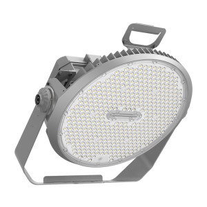 SPT Sports Light - 700W/800W/900W - 5000K - 120-347V - 0-10V Dimming - 22 Degree Optics - Grey