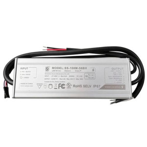 LED Driver Sosen 277-480VAC 32-56VDC 100W 2.97A Dimmable 1-10VDC