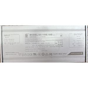 LED Driver Sosen 100-277VAC 32-58VDC 150W 3.60A Dimmable 1-10VDC IP67