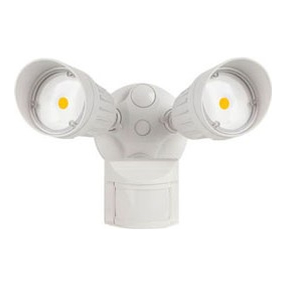SS Security Light - Security Lights - 20W - 5000K - 120-277V - White - 3 Year Warranty