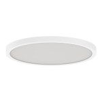 Slim Surface Mount - 12" - Round - 24W - 27/30/35/40/5000K - 120V - Triac/ELV Dimming - White