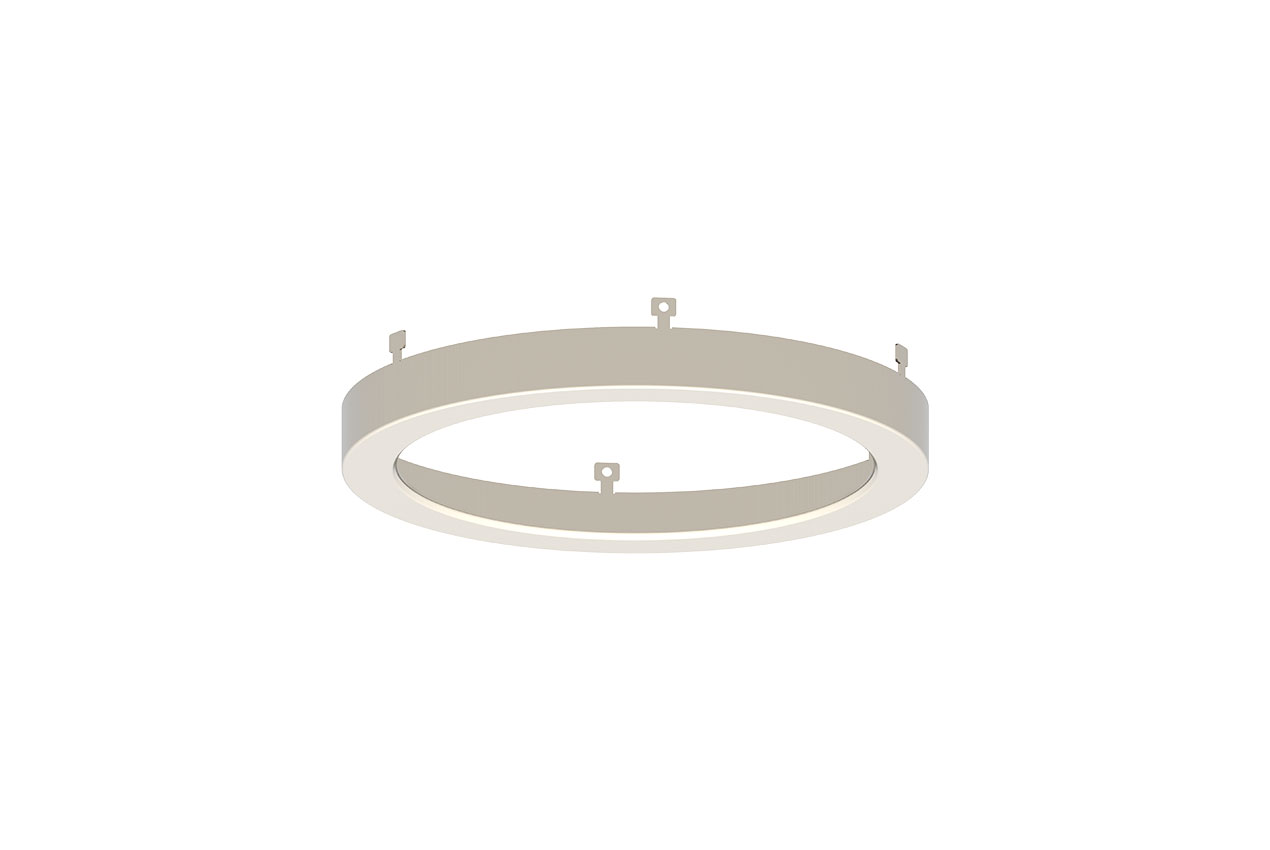 SSM Slim Surface Mount Accessory - Trim - 7" - Round - Brushed Nickel