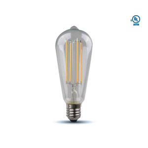 ST19 LED FILAMENT 8W - 800LMN - 2700K - DIMMABLE