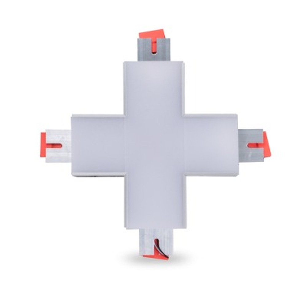 Altum Linear - Silver - CCT & Watt Var - X Connector - 120-347V - 500 Lumens - 0-10V Dimmable