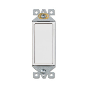 Switch - 1 Pole - 15 amp - 125V - White - V2