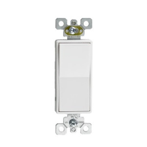 Switch - 4 Pole - 15 amp - 125V - White - V2