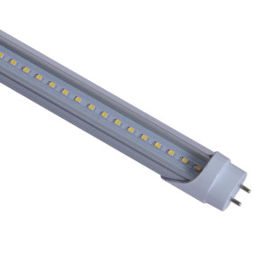 (Vente finale) T8 4ft G13 pins 18W 100-277V 50K aluminium clear lens type B single/both ends wiring