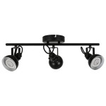 LED TRACK LIGHT FOR GU10 BULBS - SERIES 215 - 3 LIGHTS - WHITE
