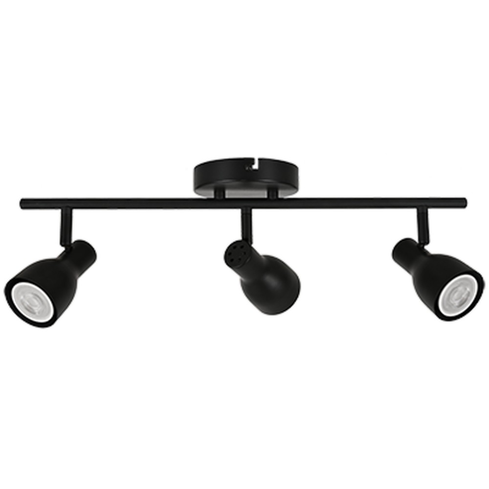 LED TRACK LIGHT FOR GU10 BULBS - SERIES 304 - 3 LIGHTS - WHITE