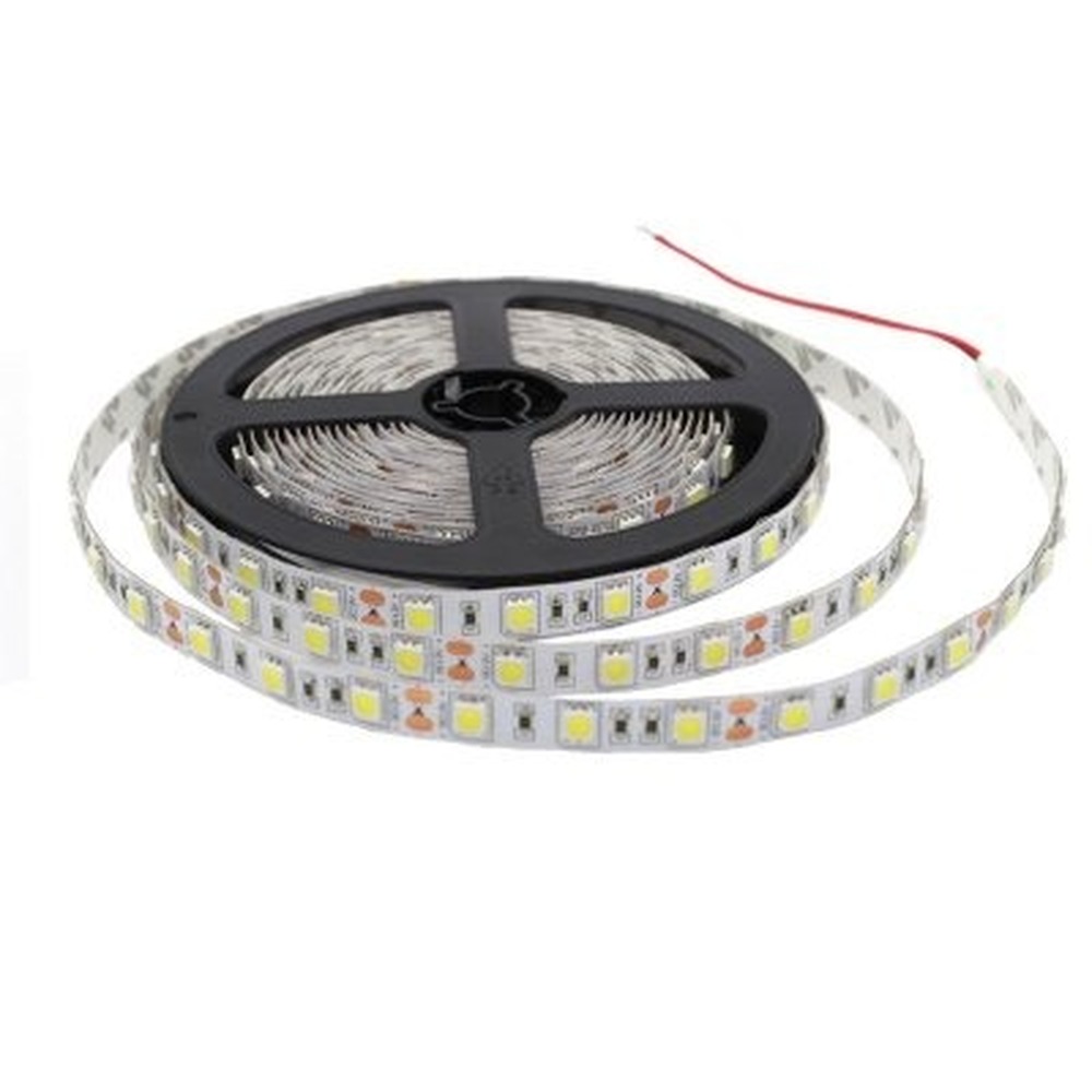 12V LED Tape Light (3000K) - 1.5W per foot - Indoor - Dimmable - 24W 16ft Roll - Includes ST-C-3...