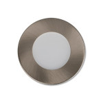 Under Cabinet Puck Light - Mount + Trim only - Brushed Nickel - V2