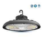 LED UFO HIGH BAY 3CCT (3500K - 1000K AND 5000K) + 3 WATTAGE SELECTABLE (150W - 100W AND 240W) - 135L/WATT OR
