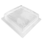 VP-88 - Coupe vapeur - 8 X 8 X 2 pouces - TRANSPARANT