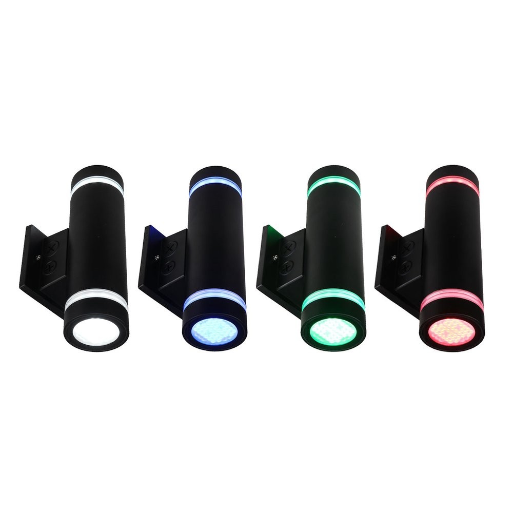 WCYL Cylinder Light - Cylinders - 30W - RGBW - 120-277V - Black - 5 Year Warranty