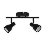 LED TRACK LIGHT FOR GU10 BULBS - SERIES 304 - 2 LIGHTS