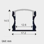 LED ALUMINUM PROFILE 613RS