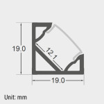 LED ALUMINUM PROFILE 614RS