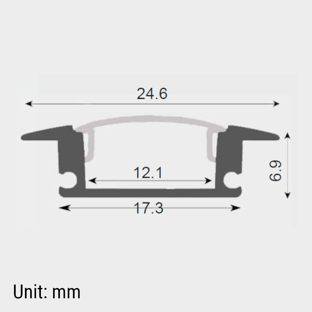 LED ALUMINUM PROFILE 618RS