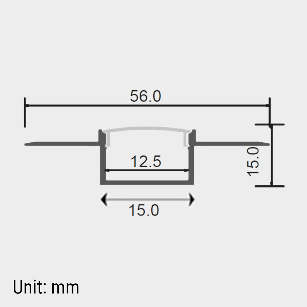 LED ALUMINUM PROFILE Q639M