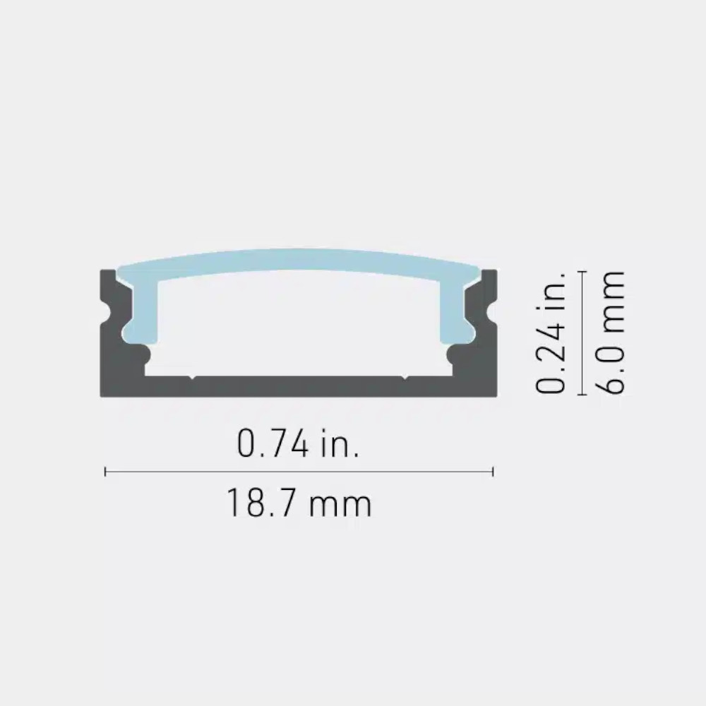 LED ALUMINUM PROFILE 1100