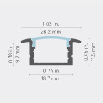 LED ALUMINUM PROFILE 1300