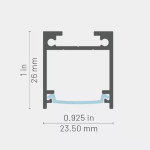 LED ALUMINUM PROFILE 1450