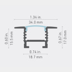 LED ALUMINUM PROFILE 1500