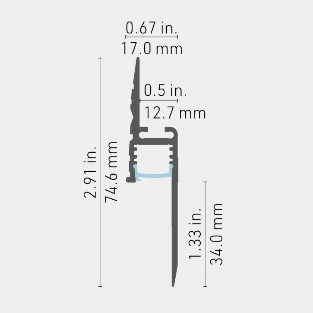 LED ALUMINUM PROFILE 3150