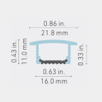 LED ALUMINUM PROFILE 5100