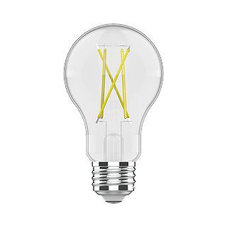 FILAMENT ARTISAN II, A19, 9W, 810LM, CRI 90, 27K, DIMMABLE, CLEAR