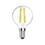FILAMENT ARTISAN II, G16.5, 5.5W, 500LM, CRI 90, 30K, DIMMABLE, E12, CLEAR