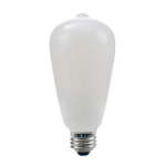 FILAMENT ARTISAN ST19, LOW FLICKER, 5W, 450LM, 30K, DIMMABLE, MILKY WHITE