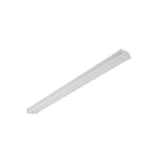 DL-WA5T2 DELTALUM WHITE-WRAP LIGHT, 4FT, 40W, 5200LM, SELECTABLE 30-35-40-50K, 4CCT,120-347V 0-10VDC, DIMMING,8W EMERGENCY DRIVER, FACTORY INSTALLED.