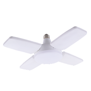 HD GARAGE CEILING LIGHT, 60-30-6W, 6000-3000-600LM, 50K, ADJUSTABLE BEAM ANGLE, E26, 50,000HRS