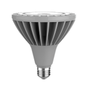 HD PAR38, 27W, 3000LM, 40K, WFL 40°, DIMMABLE, ES, 25,000HRS