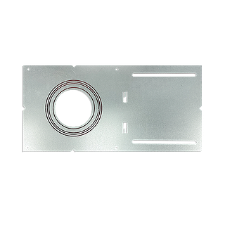 POT LIGHT MULTI-CUTOUT PLATE, SUITABLE FOR EDA-ECL, RGD-ECL, RGD-SP3, PRO-SP6, SEL-SP/FR, RGD-CHY2, RGD-JH, RGD-CDR, RGD-SP2, PRO-SP5 & RGD-SMT SERIES