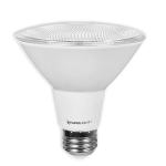 PURE VISION GLASS LENS PAR30 SHORT NECK, 12W, 840LM, 30K, WFL 40°, DIMMABLE, 25,000HRS