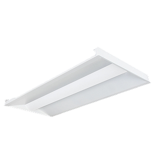 RGD-CB3, CENTRE BASKET, 2X4 XL, SELECTABLE 56-52-46W (7000-6500-5750LM), SELECTABLE 35-40-50K, 120-347V, 0-10V DIMMABLE, DLC PREMIUM