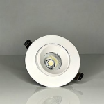 RGD-ECL, 4" REGRESSED GIMBAL, 12W (850LM), CRI 90, 18K-30K, DIM-TO-WARM, TRIAC, 38 DEG. FT6 CABLE, WHITE, 120V