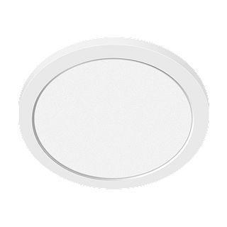 RIGID HS FLUSH MOUNT, 16" DIA. 30W (2200LM), 30K, TRIAC DIMMABLE, ENERGY STAR, SURFACE DISCUS, WHITE